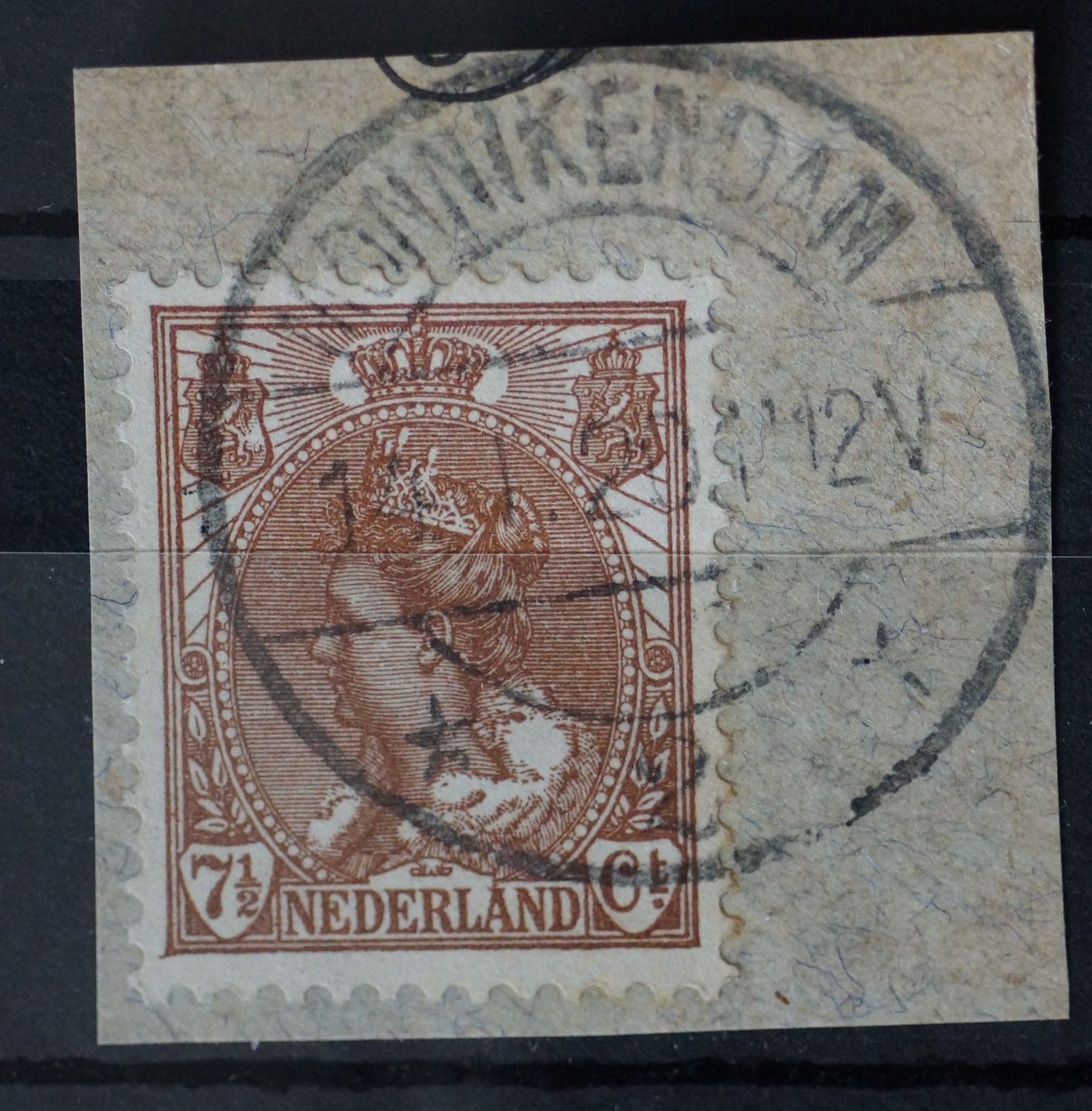 Monnikendam 2 op NVPH 61 - plaatfout Monnikendam 2 op NVPH 61 - plaatfout