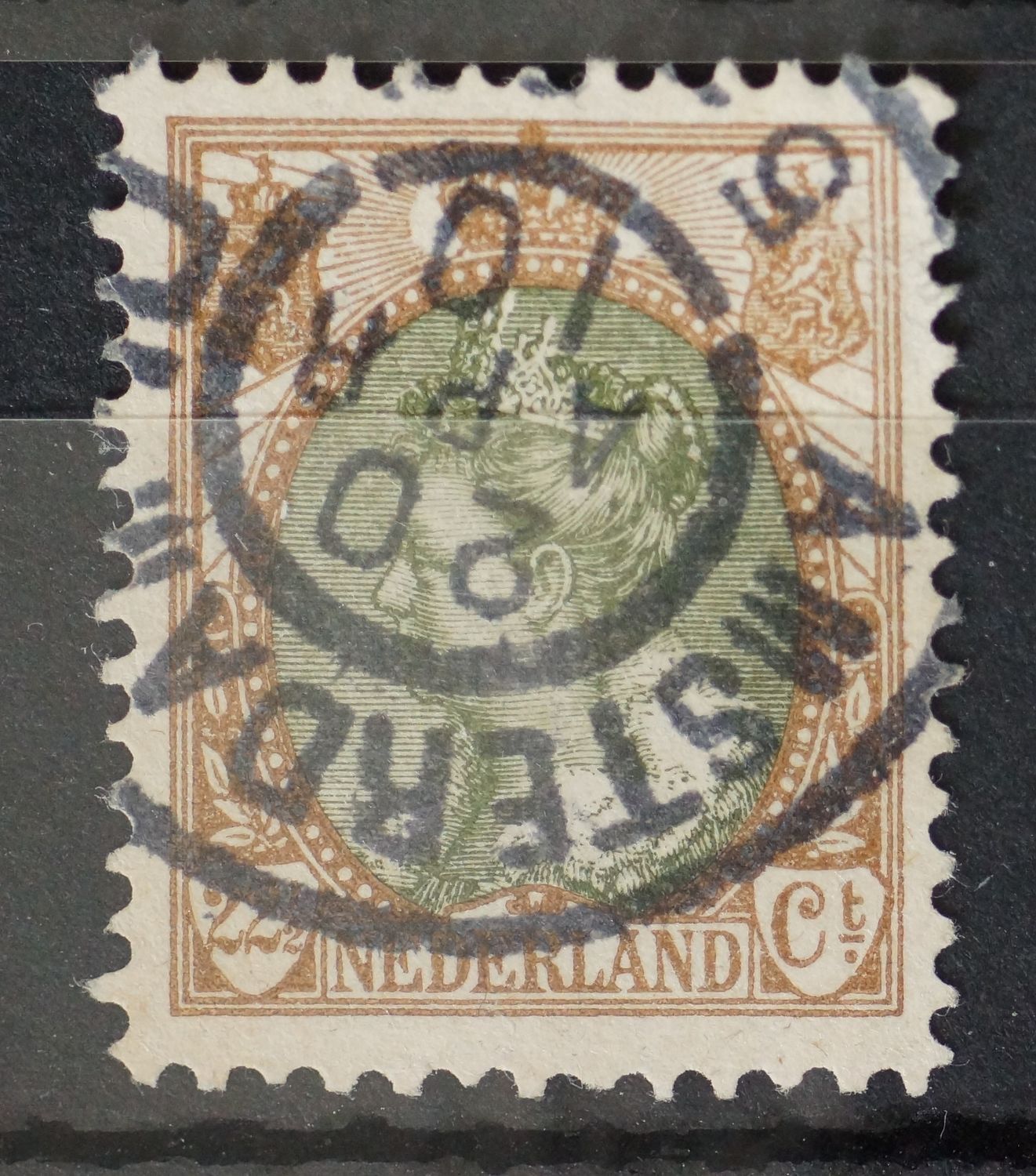 Amsterdam 10 op NVPH 70 Amsterdam 10 op NVPH 70