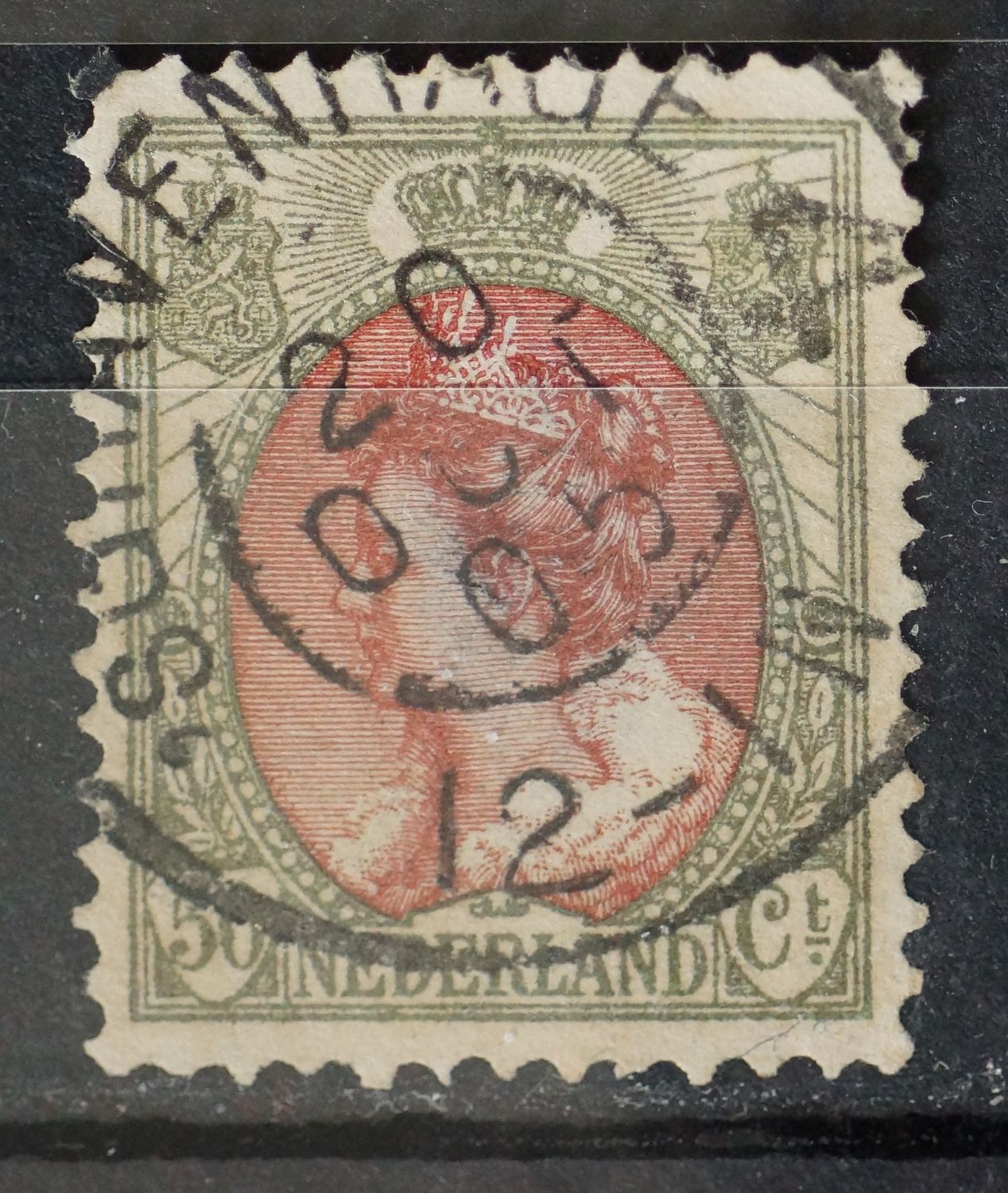 sGravenhage 4 op NVPH 74 sGravenhage 4 op NVPH 74