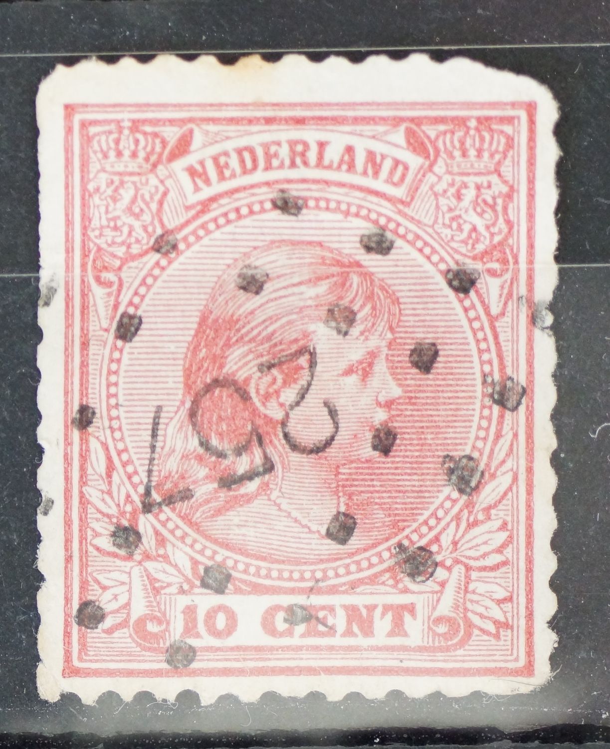 257 (Middelharnis) op NVPH 37 (fraai)