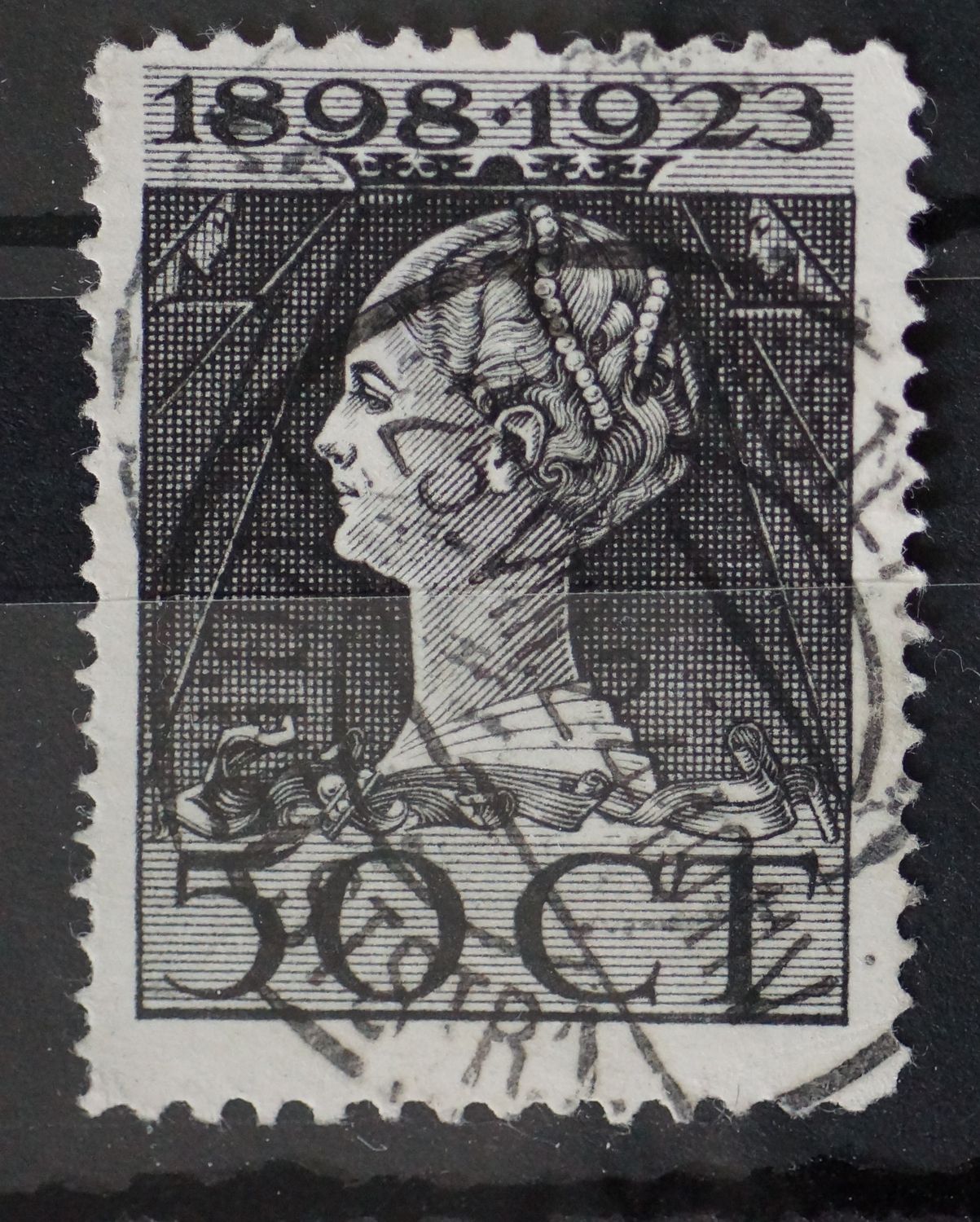 Amsterdam v.d. Helststr. 1 op NVPH 128 Amsterdam v.d. Helststr. 1 op NVPH 128