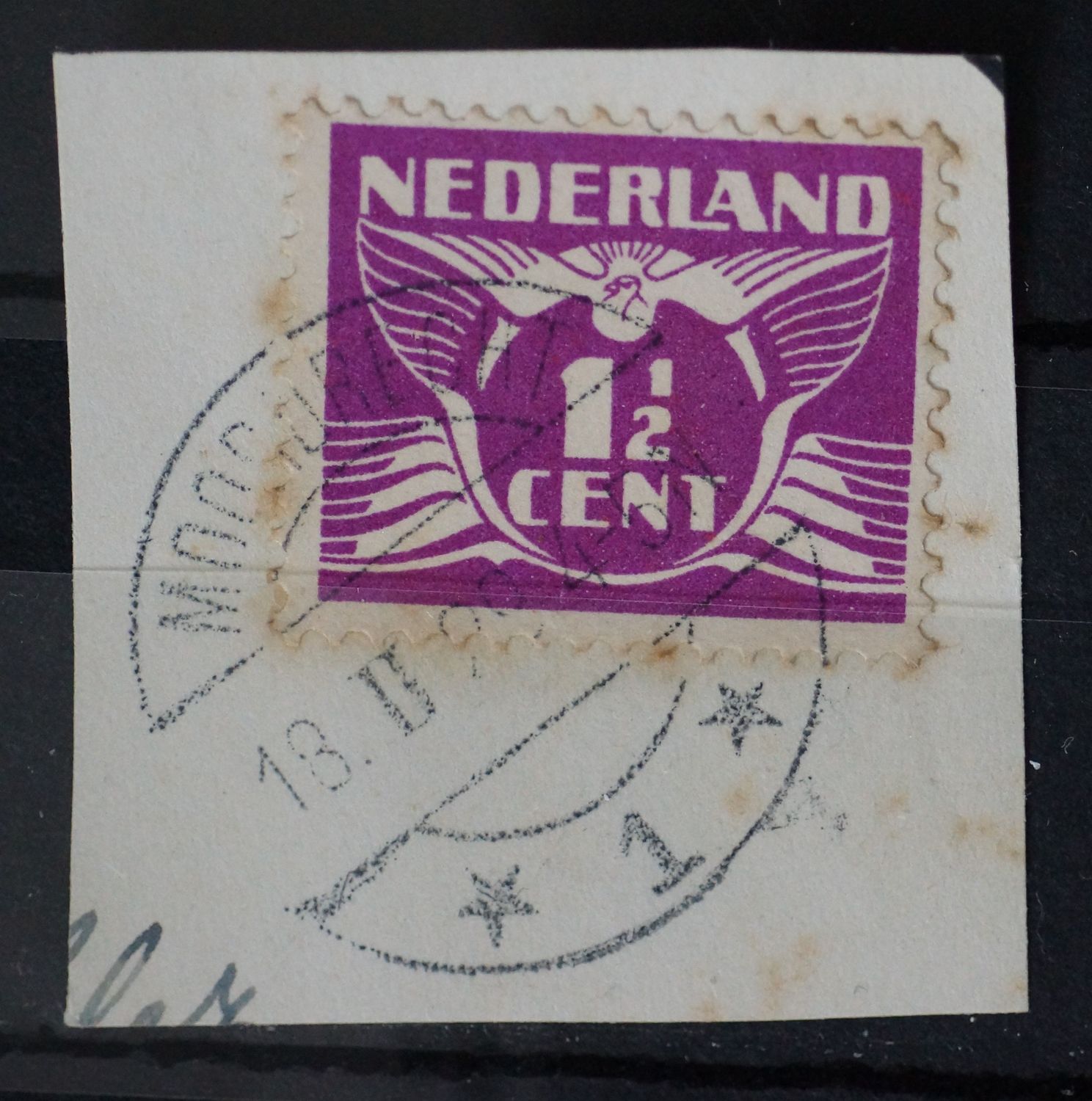 Moordrecht 1 op NVPH 171 - vrij schaars