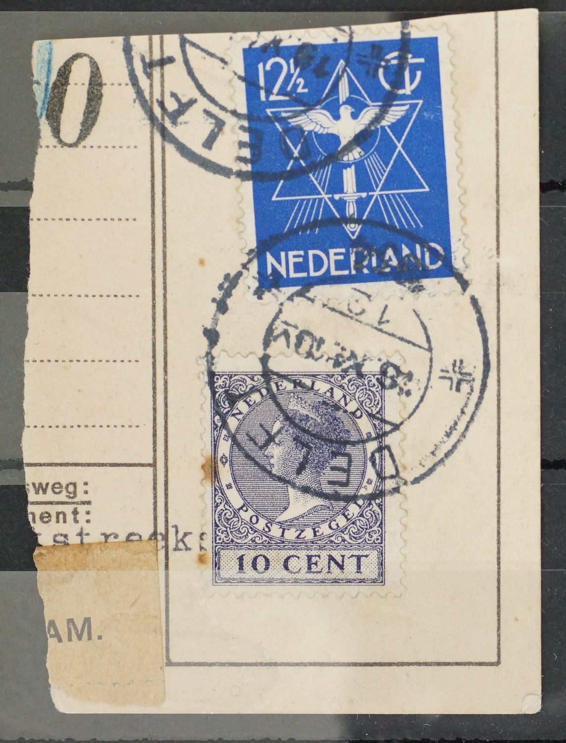 Delft 12 op NVPH 183 en 256 Delft 12 op NVPH 183 en 256