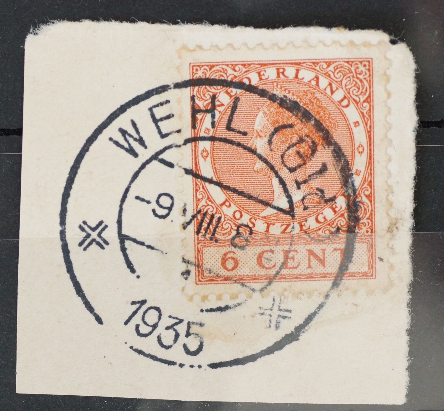 Wehl (Gld.) 1 op NVPH 178