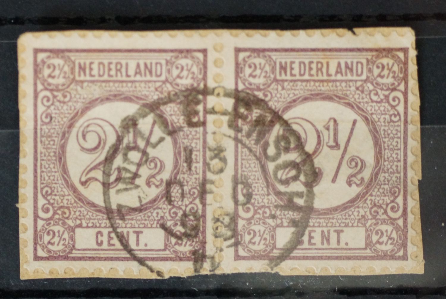 Zwolle-Ensch: II op NVPH 33 (paar)