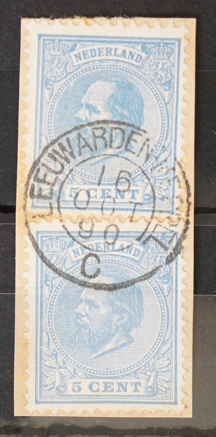 Leeuwarden-Meppel C op NVPH 19 (2x)