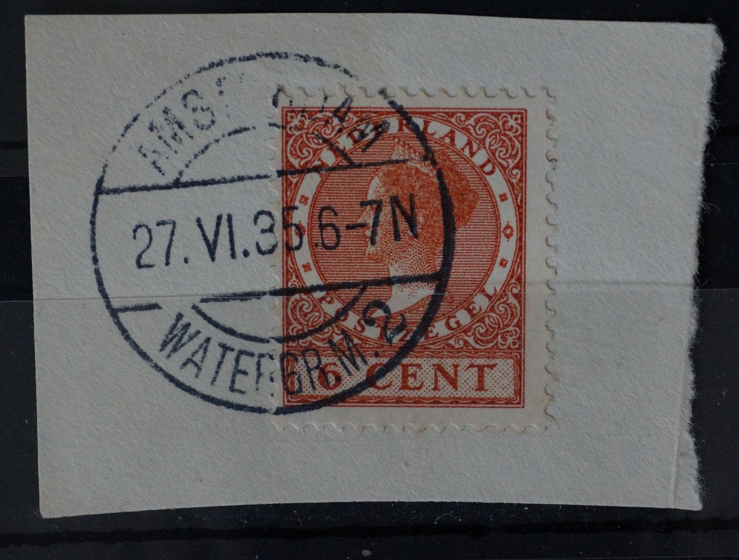 Amsterdam Watergr.M. 2 op NVPH 178 - vrij schaars