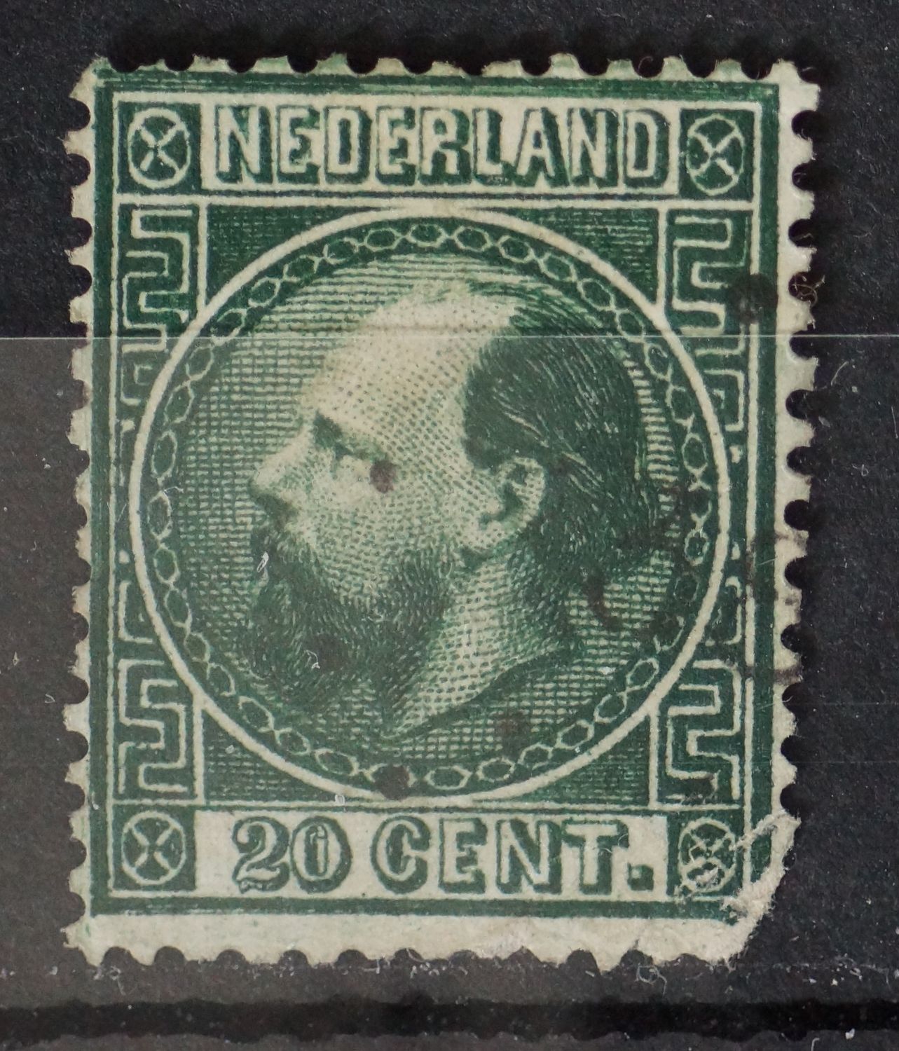 138 (Moerdijk-Antwerpen) op NVPH 10 (fraai)