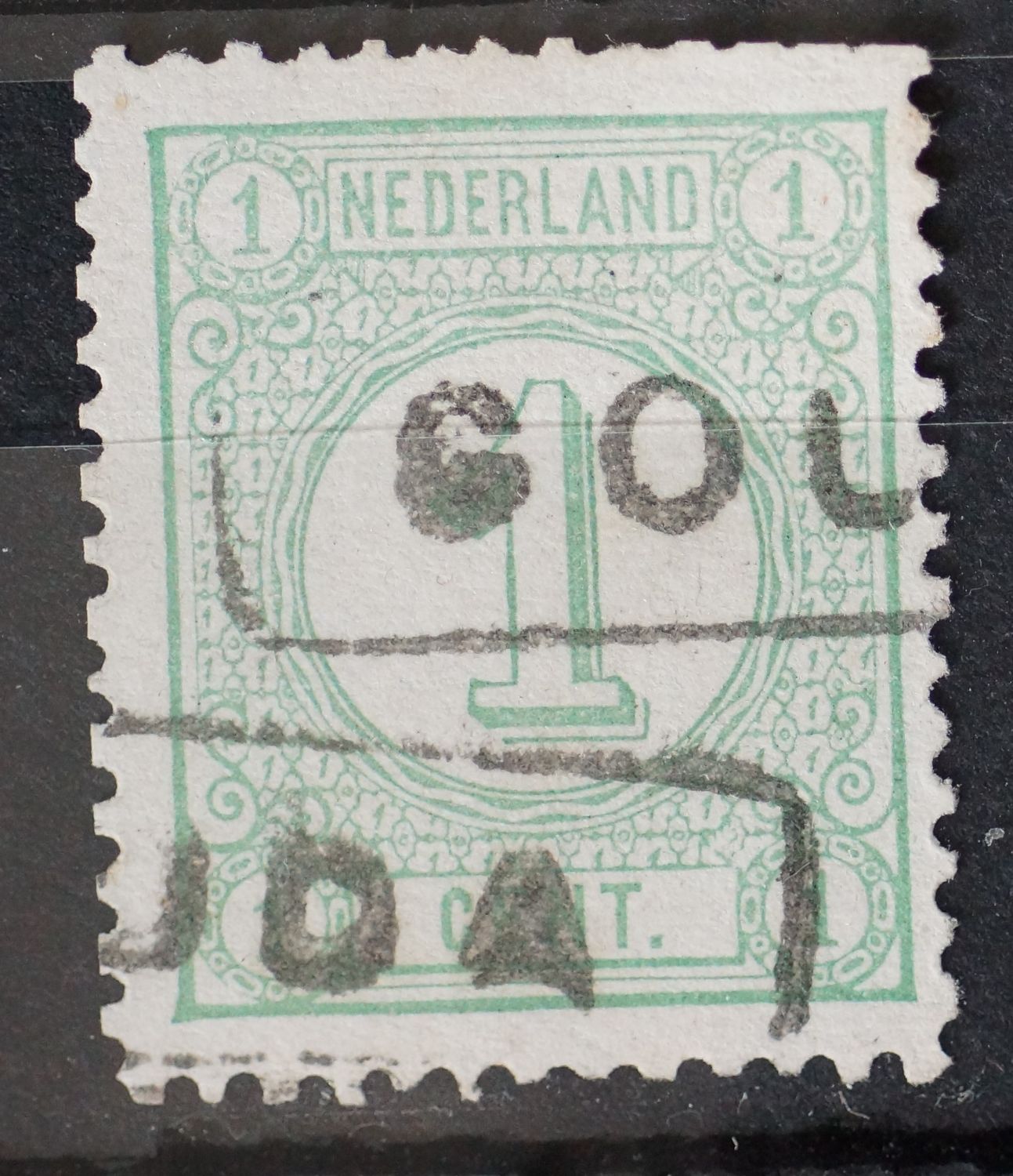 Haltestempel Gouda op NVPH 31
