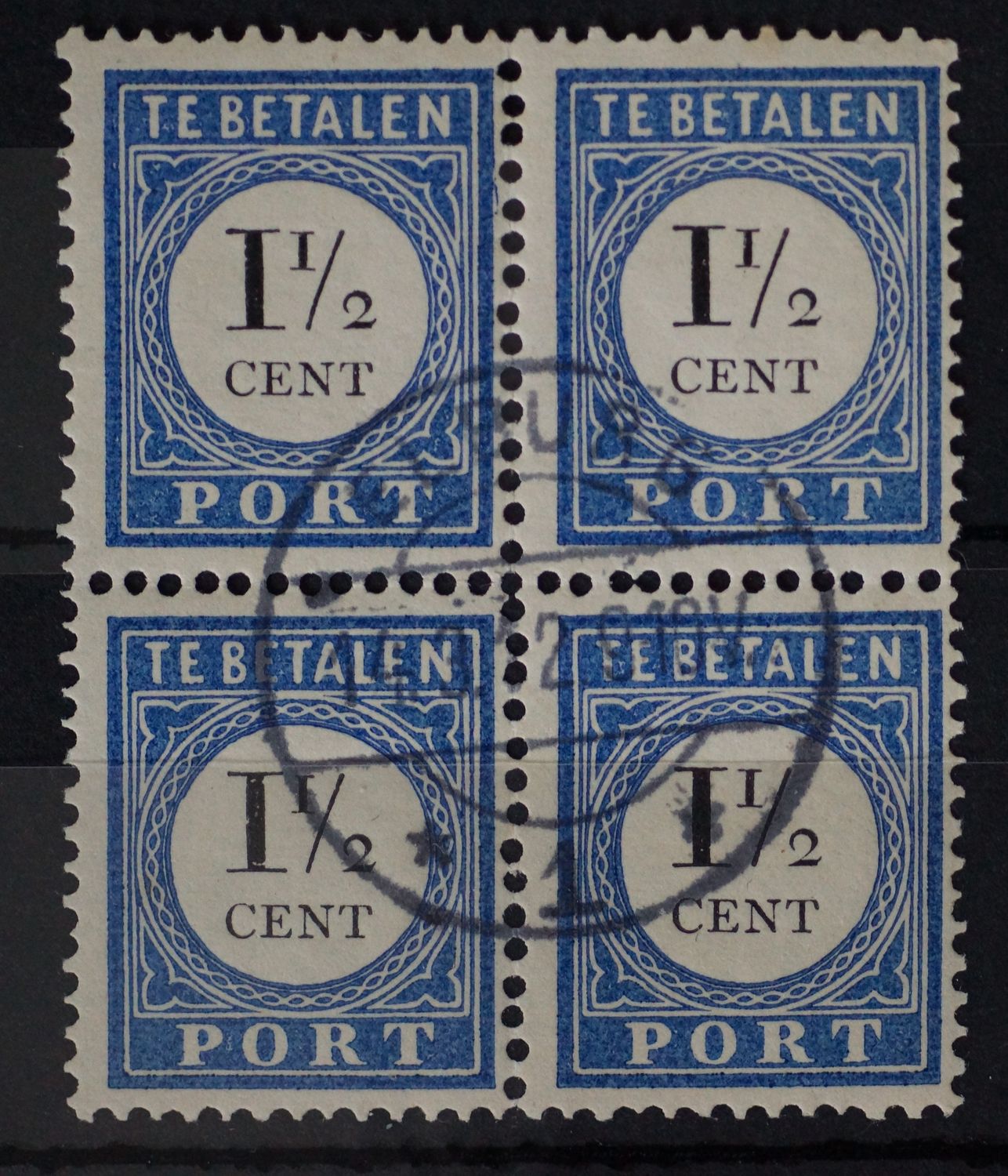 Elburg 1 op NVPH P15 (blok), 1922