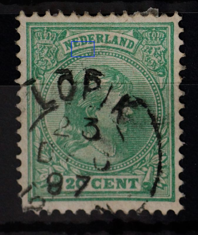 Lopik op NVPH 40. Plaatfout. Lopik op NVPH 40. Plaatfout.