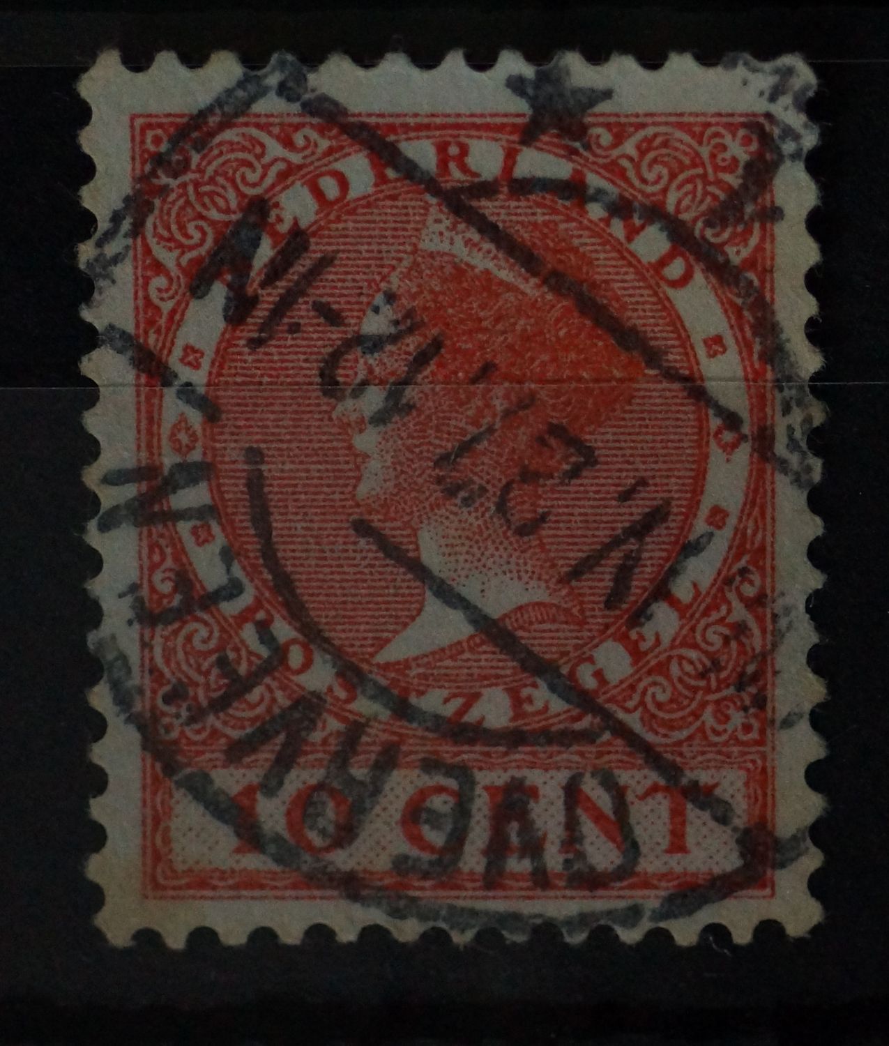 Overveen 1 op NVPH 182