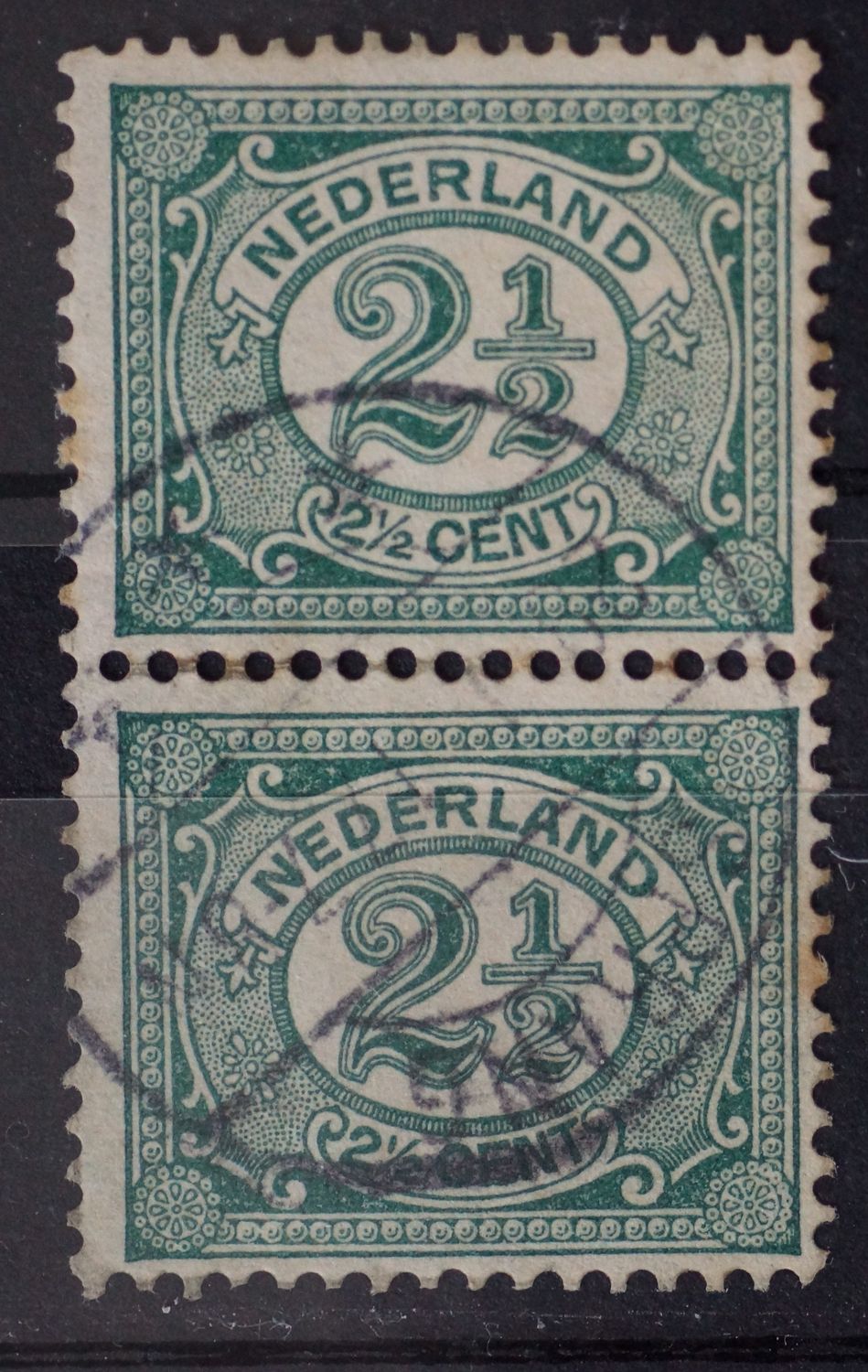 Sprang op NVPH 55 (paar)