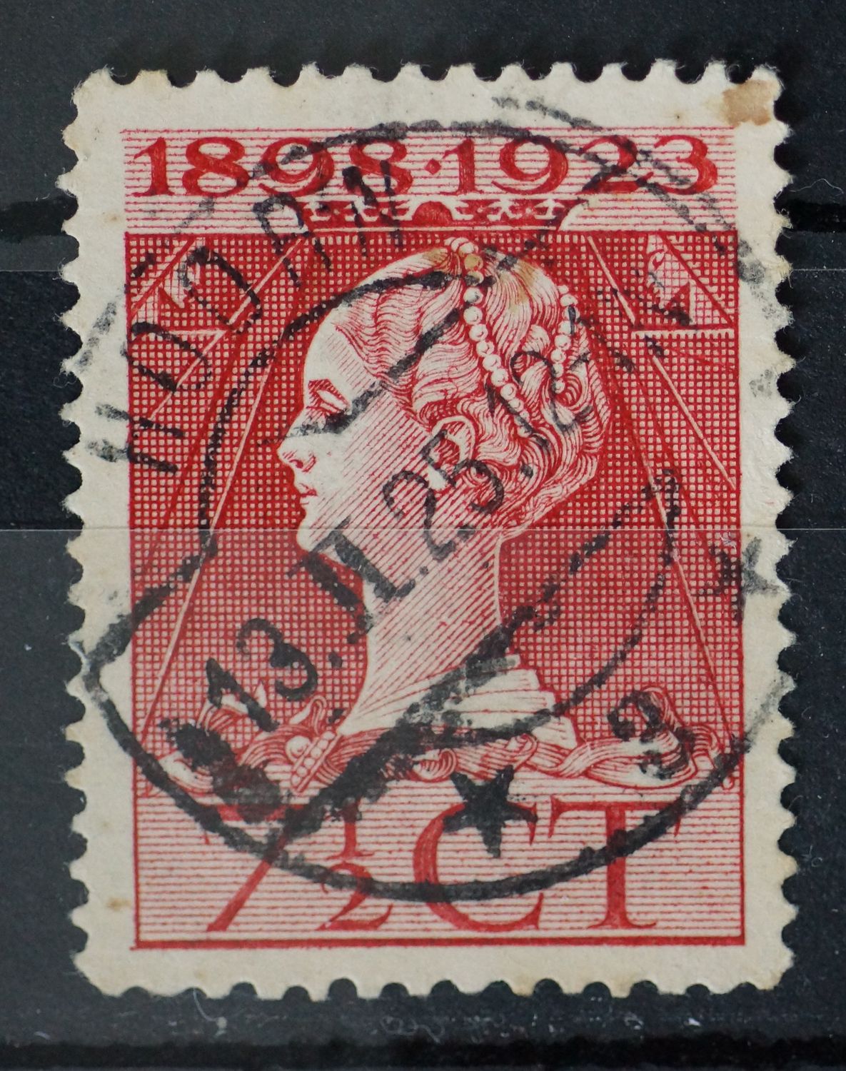 Hoorn 3 op NVPH 123 - vrij schaars Hoorn 3 op NVPH 123 - vrij schaars