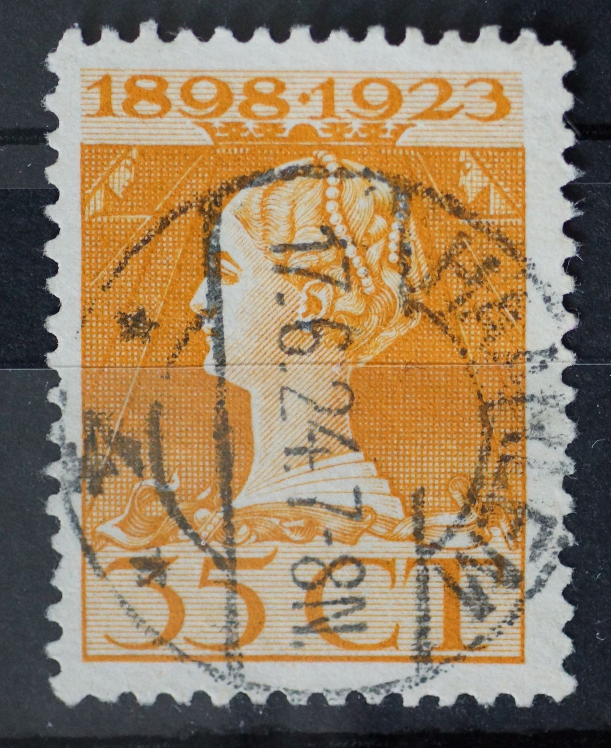 Haarlem 4 op NVPH 127 - vrij schaars
