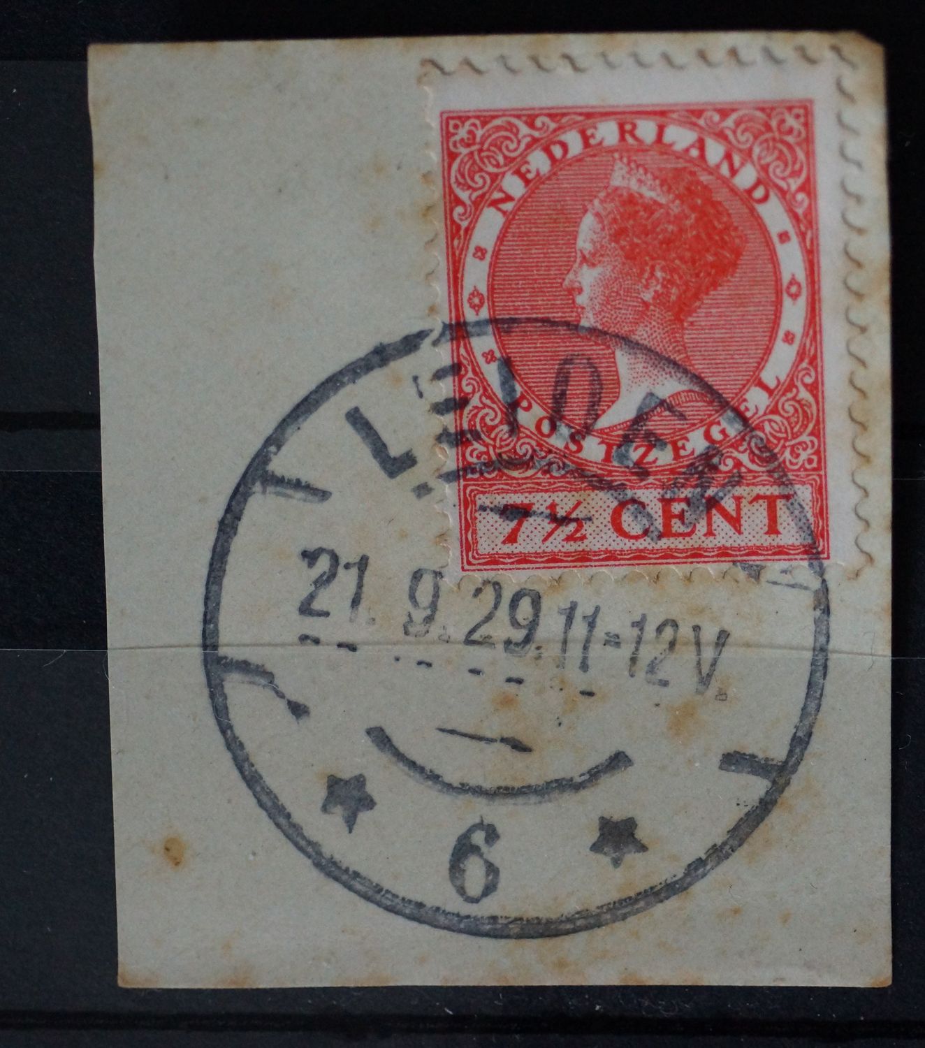 Leiden 6 op NVPH 179 Leiden 6 op NVPH 179