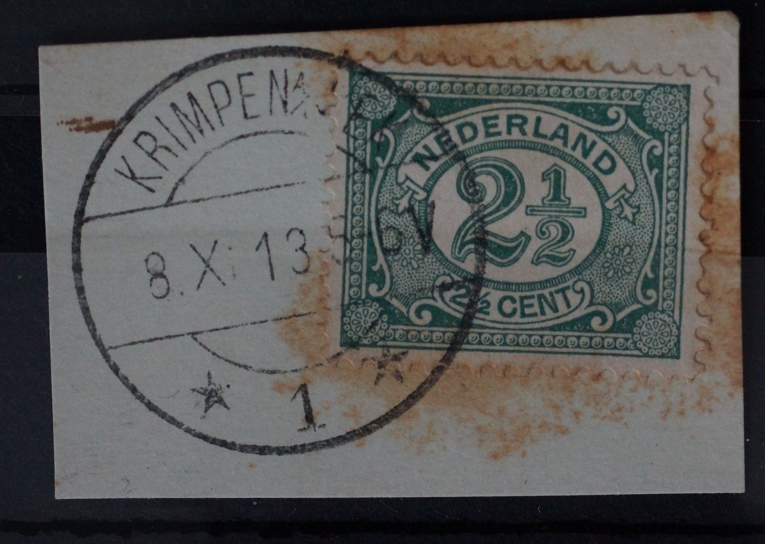 Krimpen a/d Lek 1 op NVPH 55 - vrij schaars