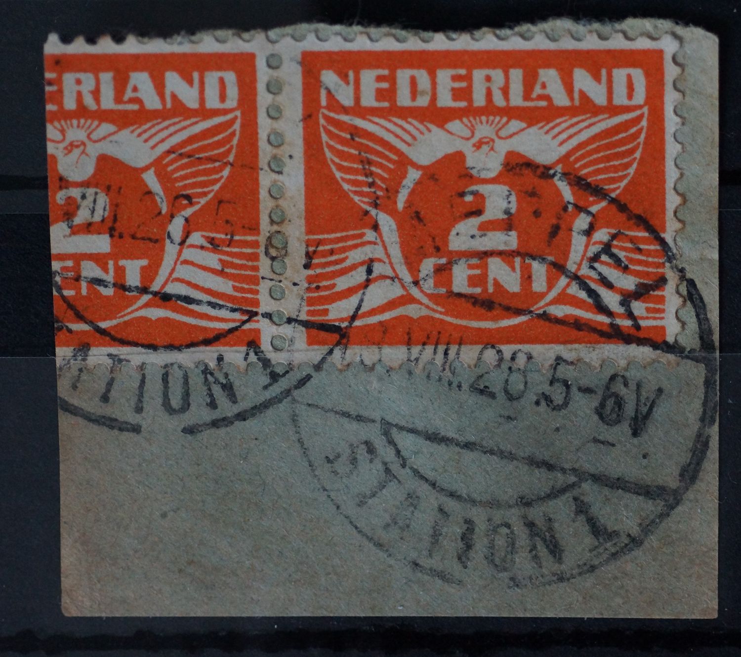 Meppel Station 1 op NVPH 173 - vrij schaars