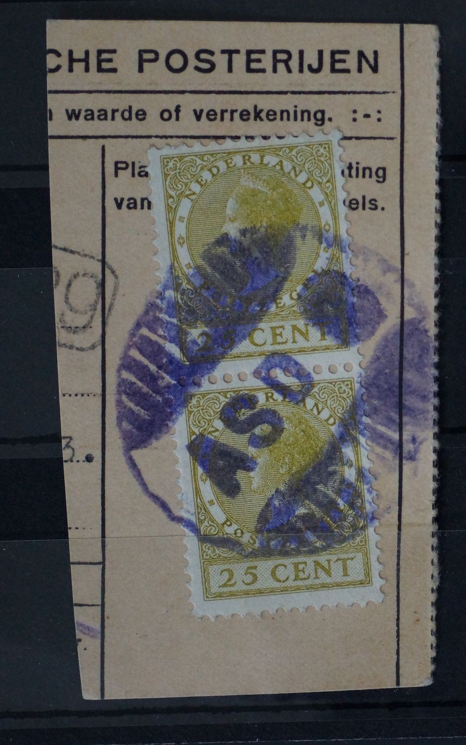 ASD 8 (Amsterdam Hobbemastraat) op NVPH 157 (paar)