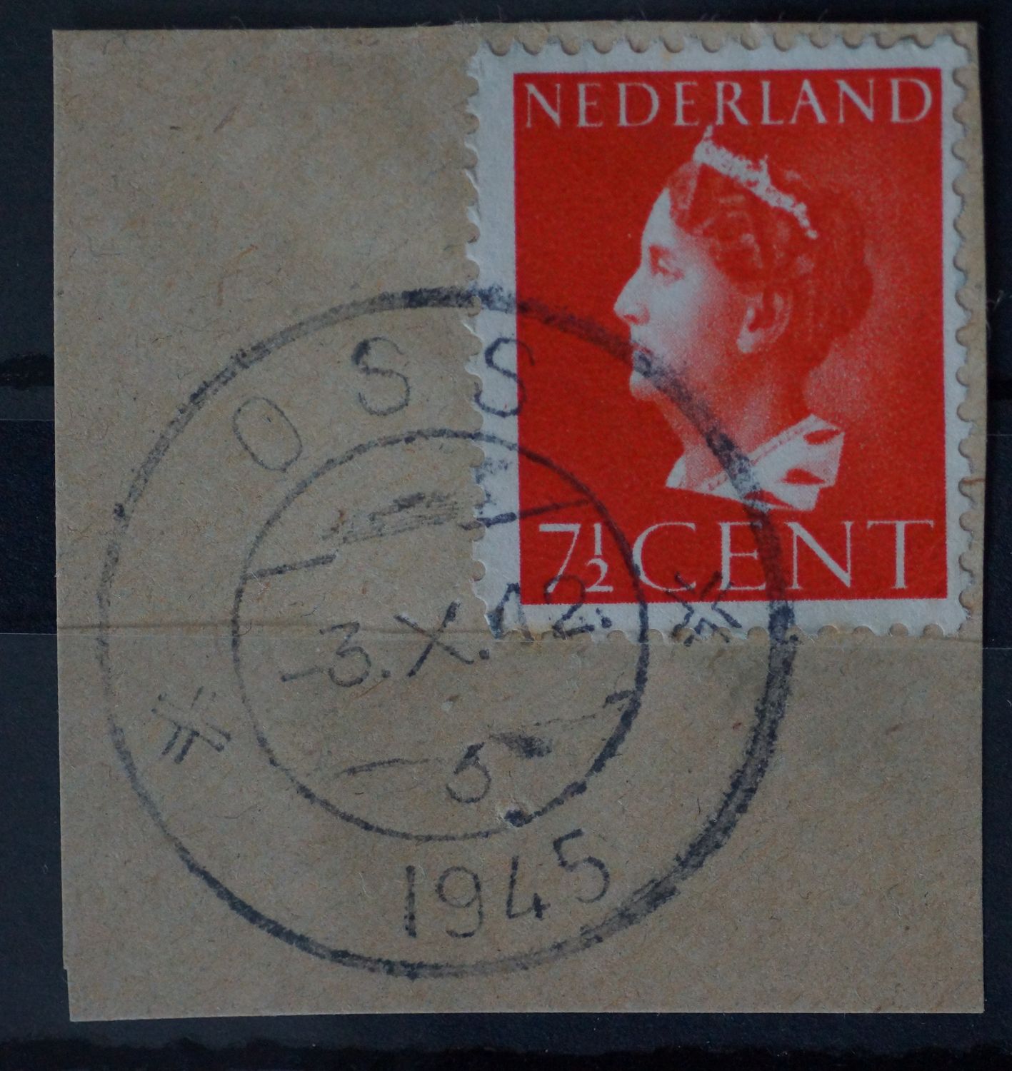 Oss 3 op NVPH 334 - open 4 van 1945