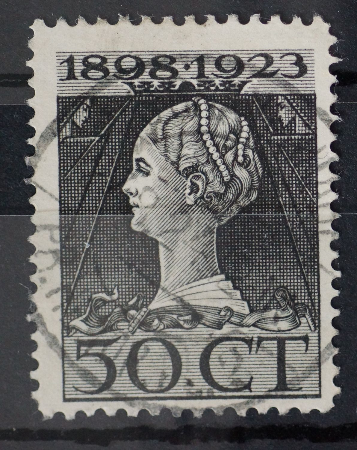 sGravenhage Pr. Hendr. Pl. 2 op NVPH 128 sGravenhage Pr. Hendr. Pl. 2 op NVPH 128