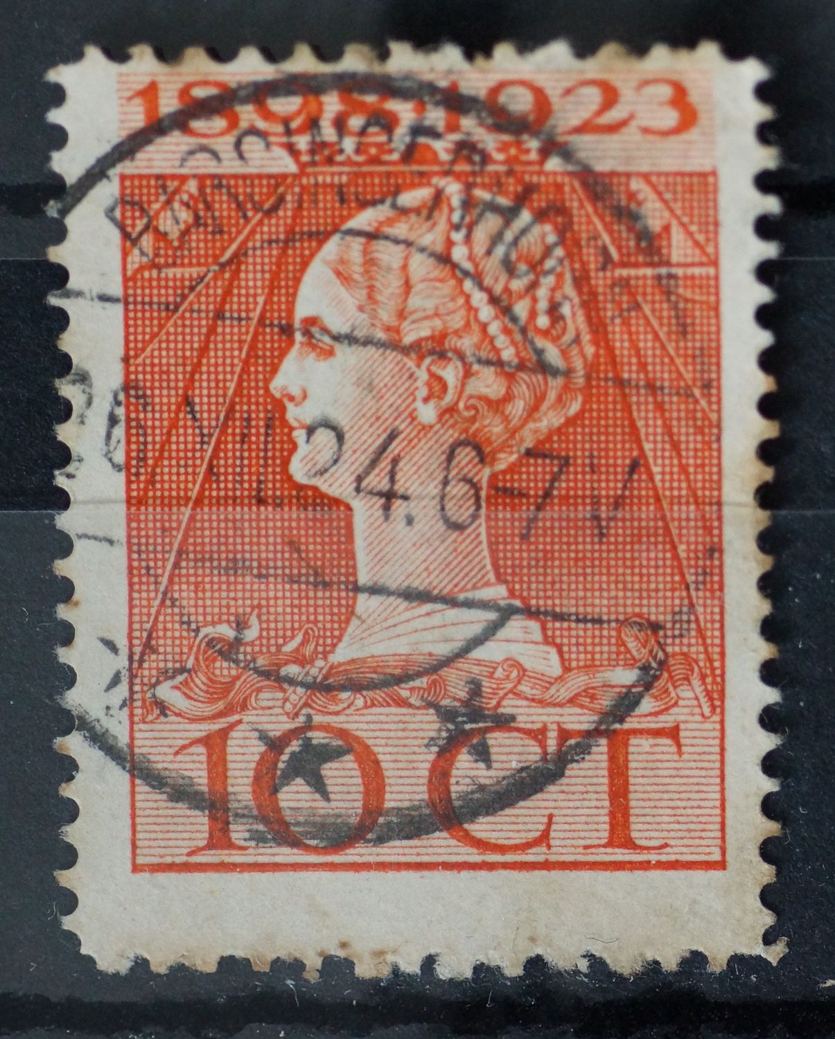 Barsingerhorn op NVPH 124 - vrij schaars