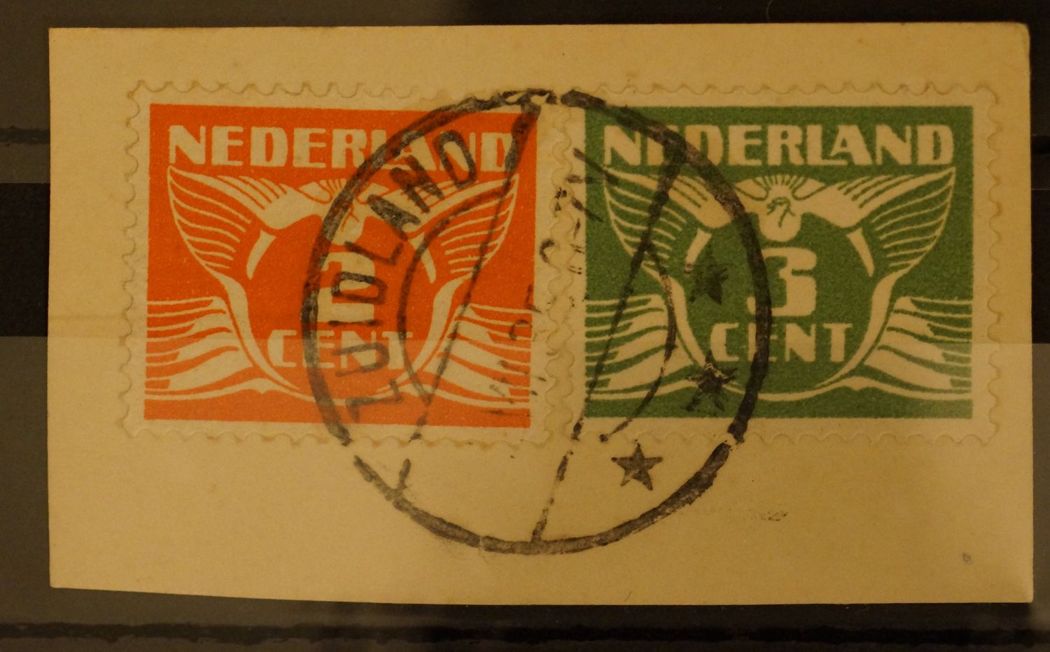 Zuidland op NVPH 173 en 175