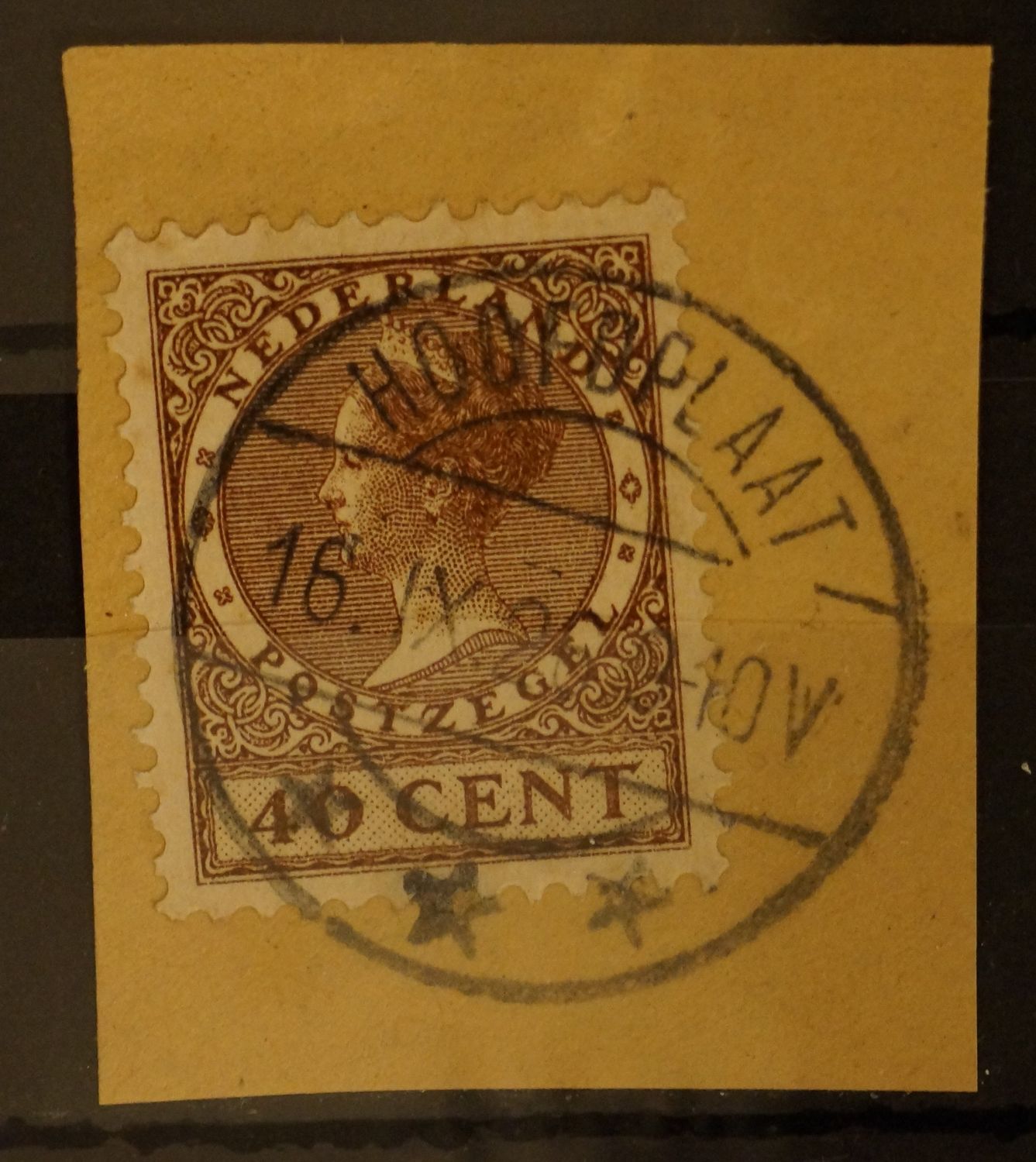 Hoofdplaat op NVPH 196 - vrij schaars