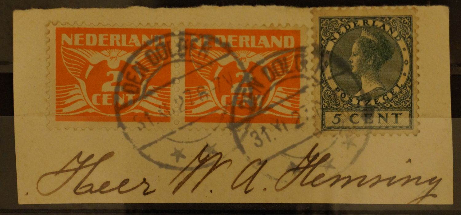 Den Dolder op NVPH 173 (paar) en 177