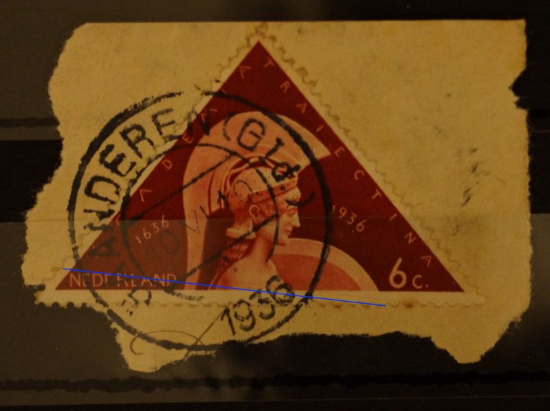 Haalderen (Gld.) 1 op NVPH 287 - plaatfout Haalderen (Gld.) 1 op NVPH 287 - plaatfout