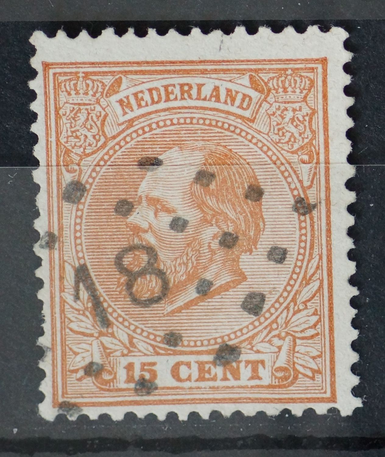 18 (Brielle) op NVPH 23 18 (Brielle) op NVPH 23