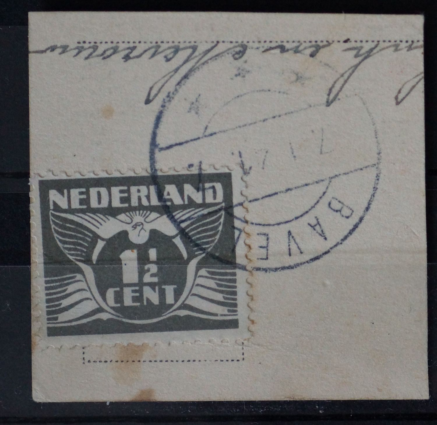 Bavel op NVPH 172 - schaars