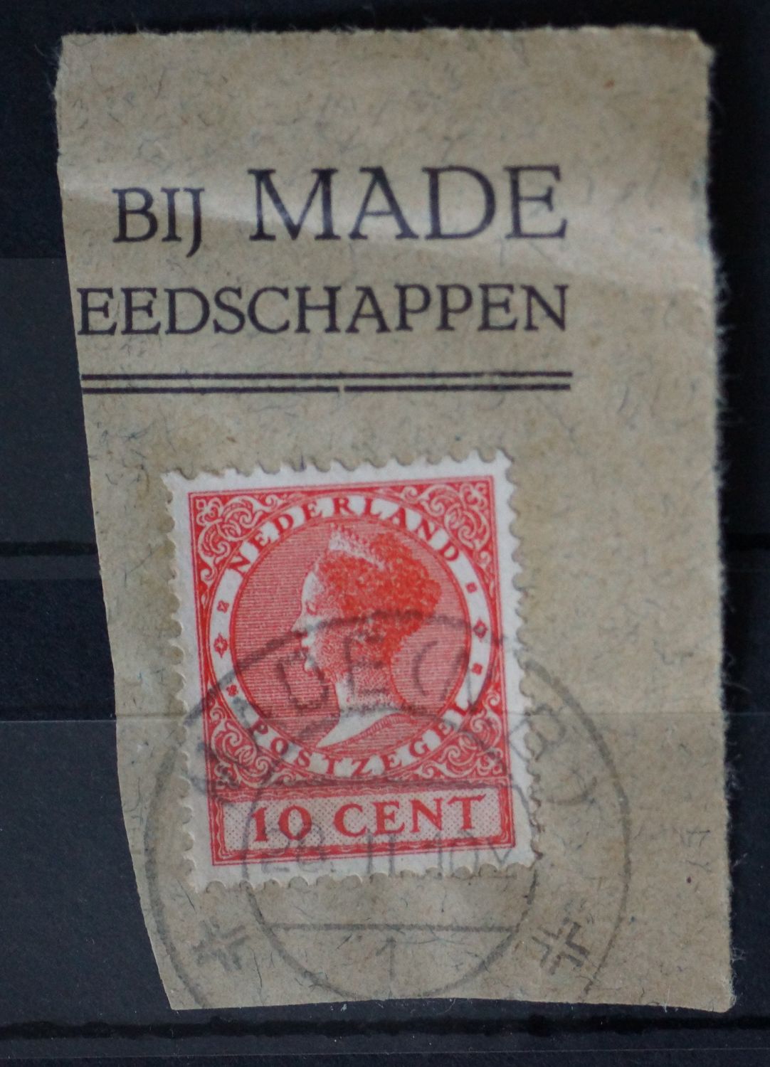 Made (N.B.) 1 op NVPH 182 Made (N.B.) 1 op NVPH 182