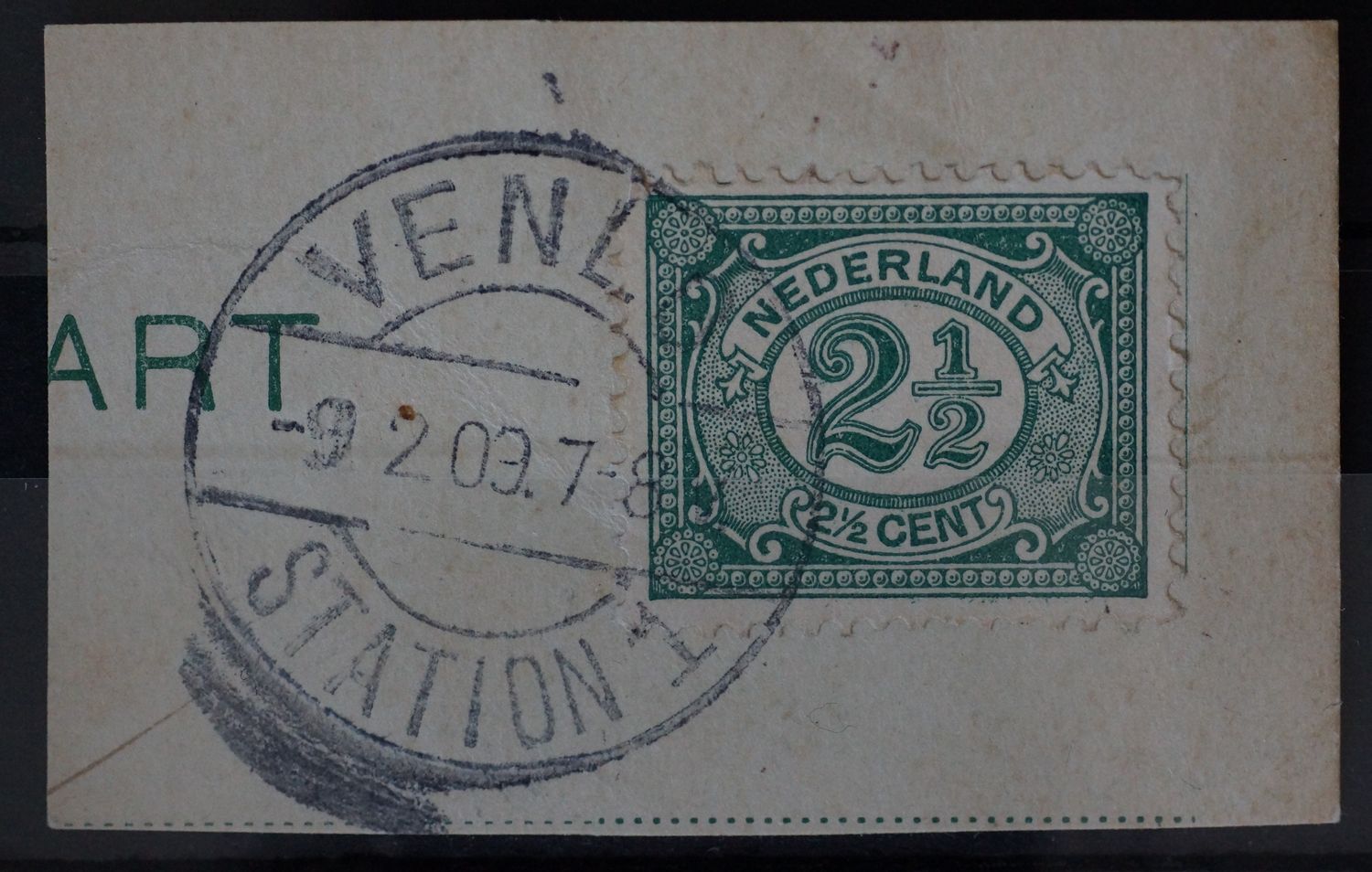 Venlo Station 1 op NVPH 55 - vrij schaars Venlo Station 1 op NVPH 55 - vrij schaars