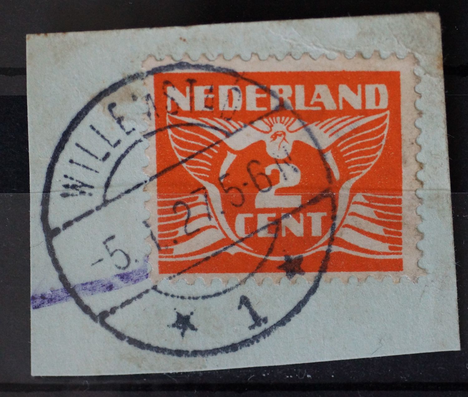 Willemstad 1 op NVPH 173 Willemstad 1 op NVPH 173