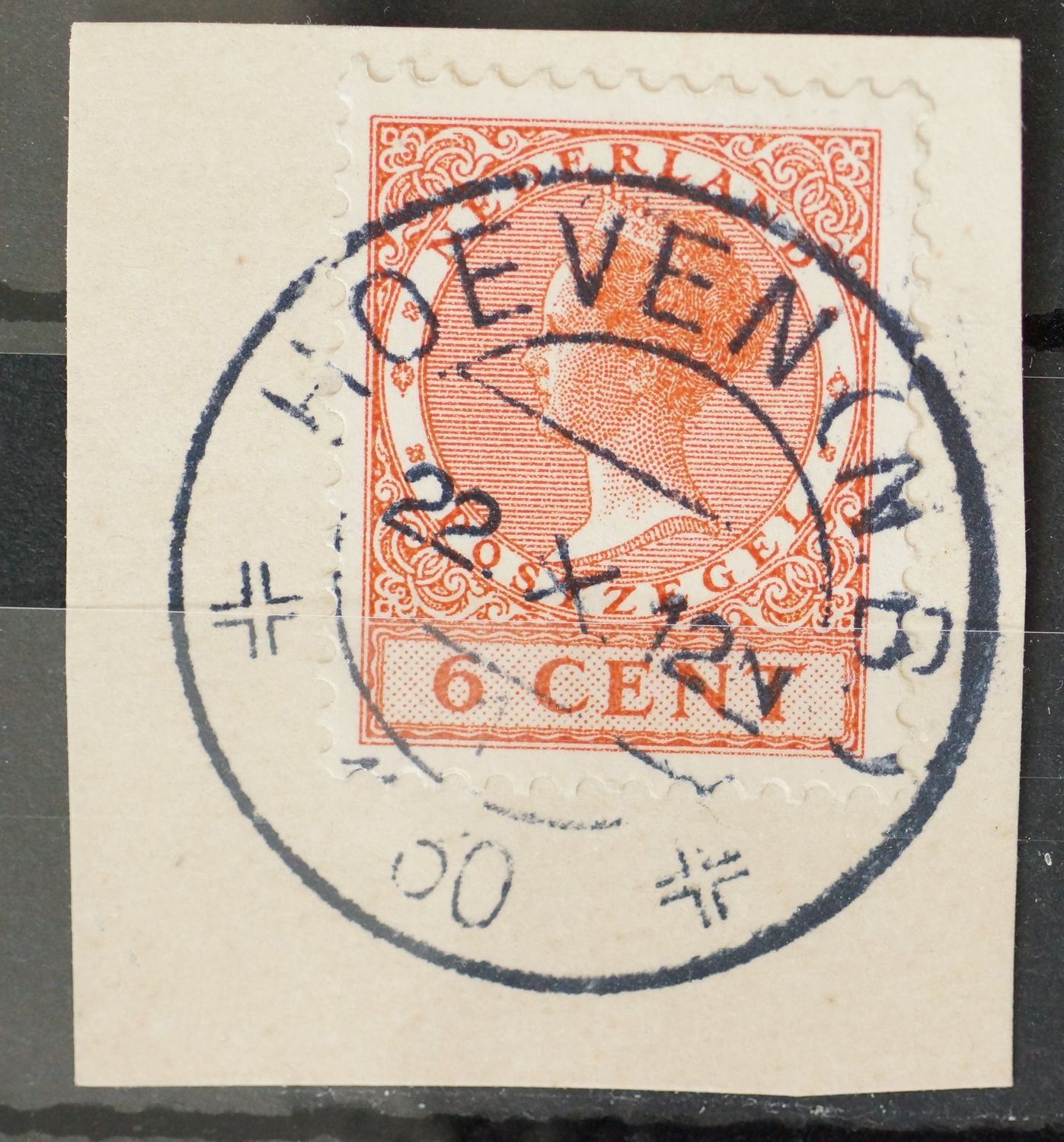 Hoeven (N.B.) 1 op NVPH 178 Hoeven (N.B.) 1 op NVPH 178