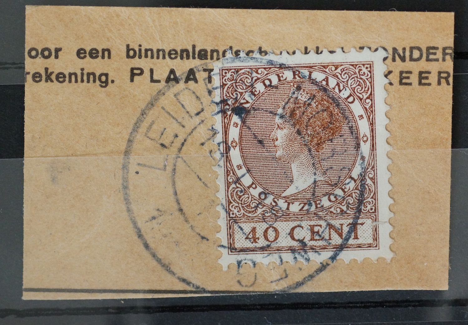 Leiden-Morschweg 1 op NVPH 196