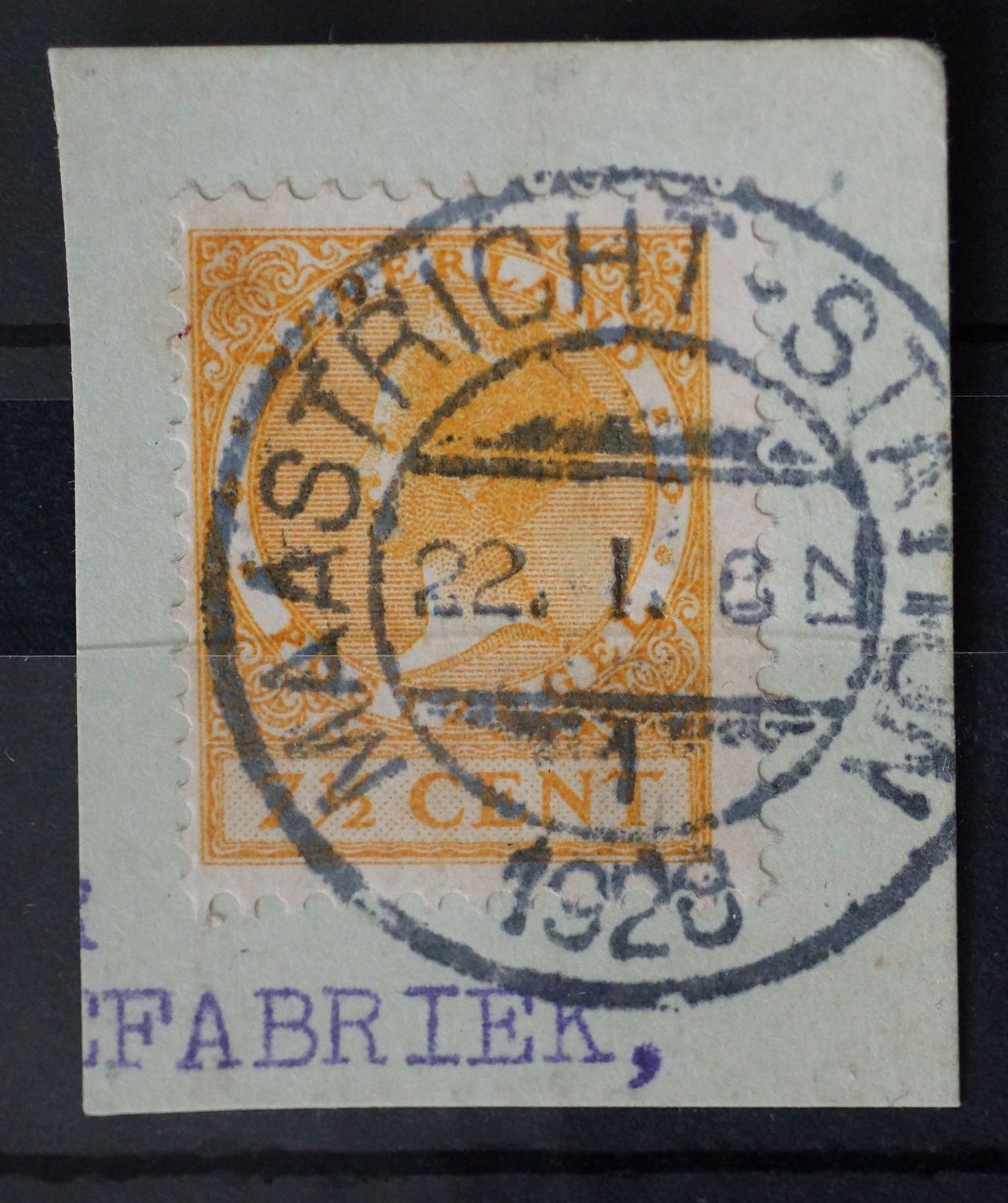 Maastricht-Station 1 op NVPH 151 Maastricht-Station 1 op NVPH 151