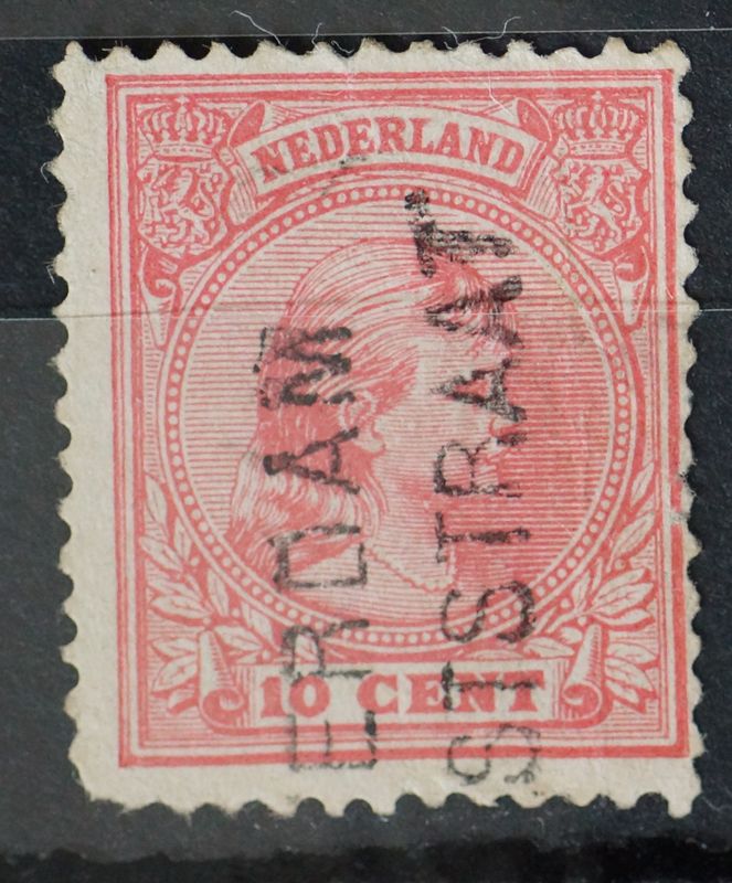 Amsterdam Van der Helststraat op NVPH 37 Amsterdam Van der Helststraat op NVPH 37