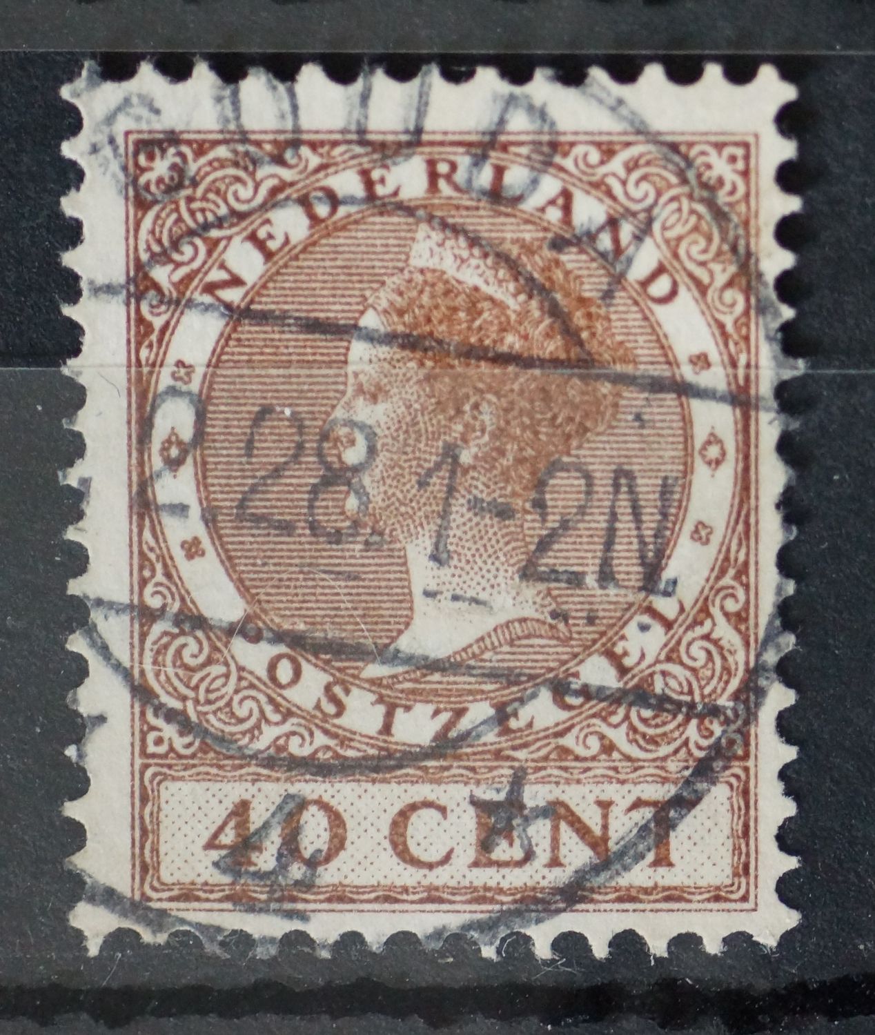 Gouda 4 op NVPH 196 - vrij schaars