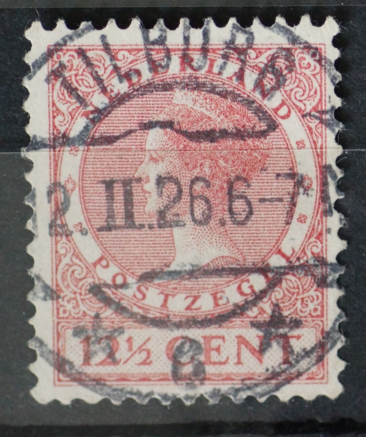 Tilburg 6 op NVPH 154 - vrij zeldzaam Tilburg 6 op NVPH 154 - vrij zeldzaam