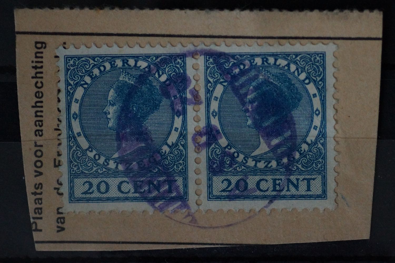 ASD 20 (Amsterdam St. Anthoniebreestraat) op NVPH 156 (paar)