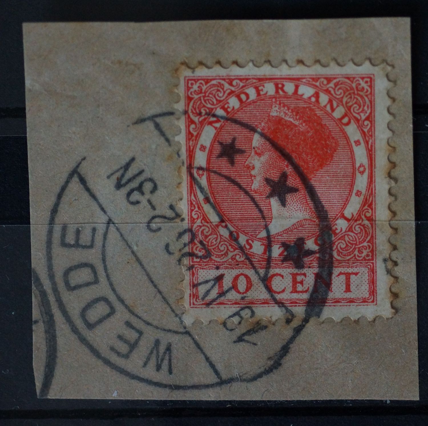 Wedde op NVPH 182 Wedde op NVPH 182