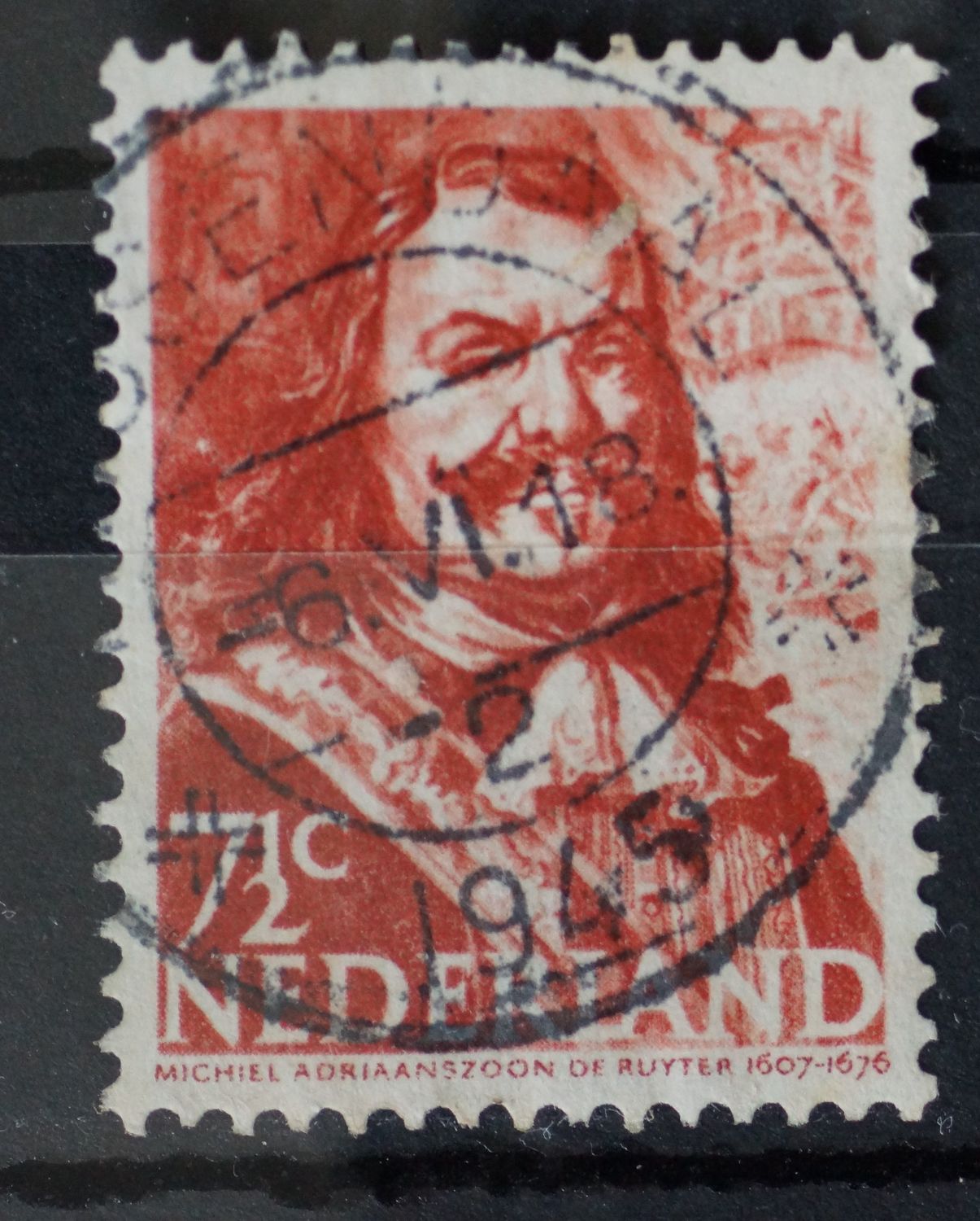 Roosendaal 2 op NVPH 412 - open 4 van 1945 Roosendaal 2 op NVPH 412 - open 4 van 1945