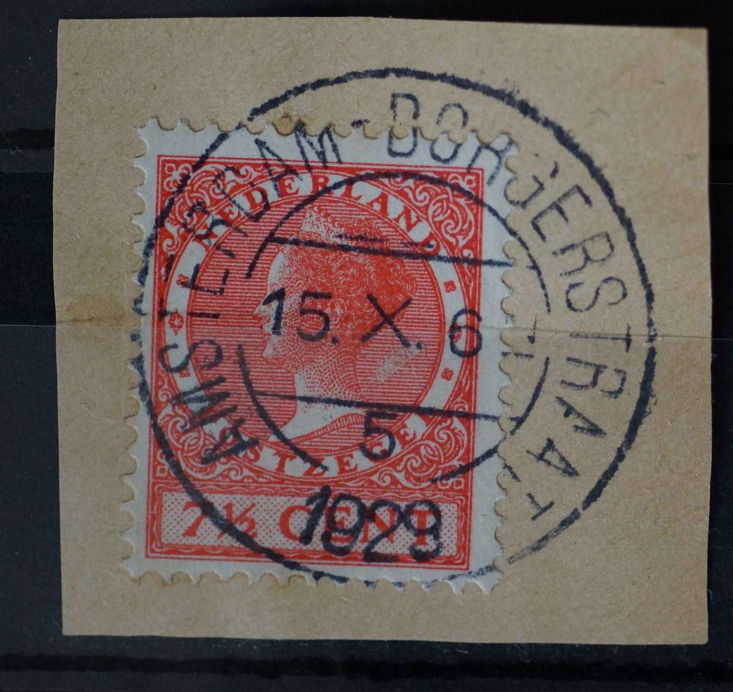 Amsterdam-Borgerstraat 5 op NVPH 179