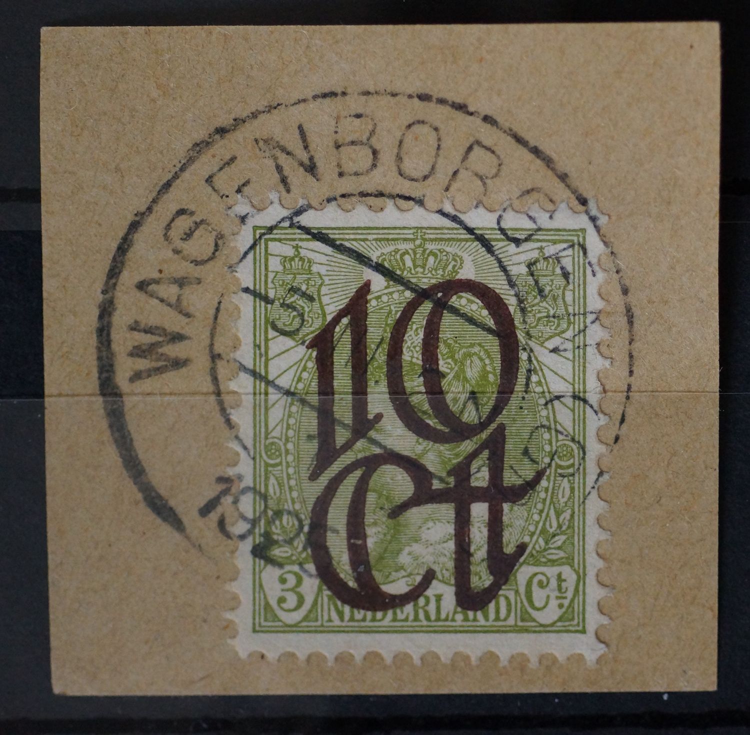 Wagenborgen (Gn.) 1 op NVPH 116