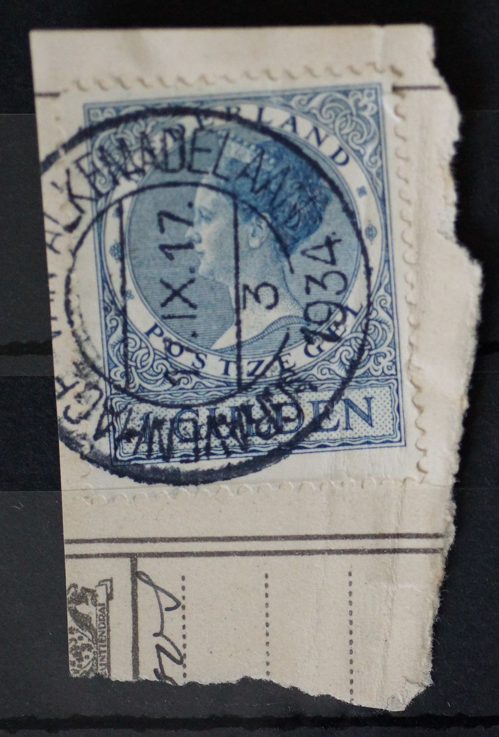 sGravenhage-Van Alkemadelaan 3 op NVPH 163