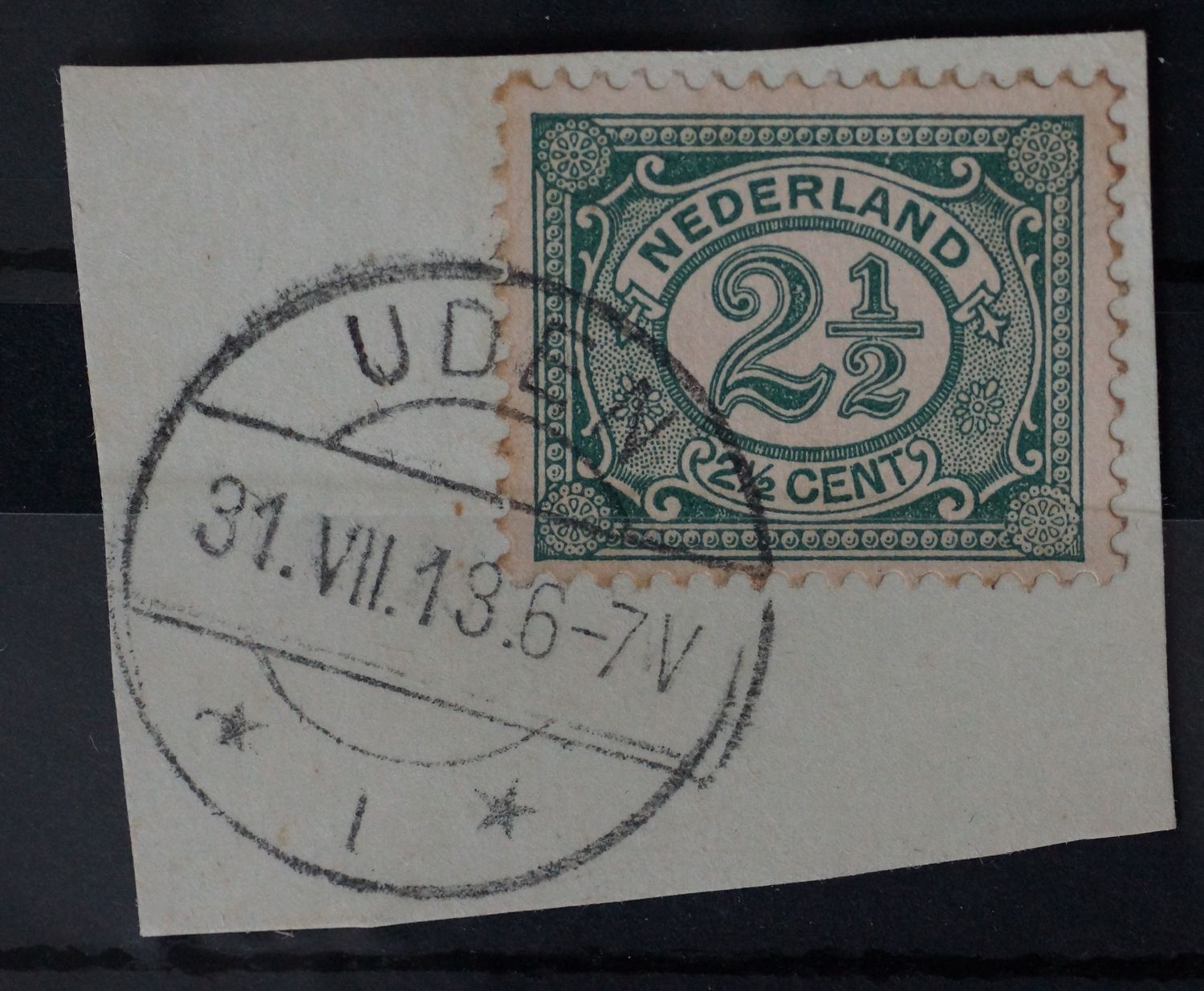 Uden 1 op NVPH 55 - vrij schaars