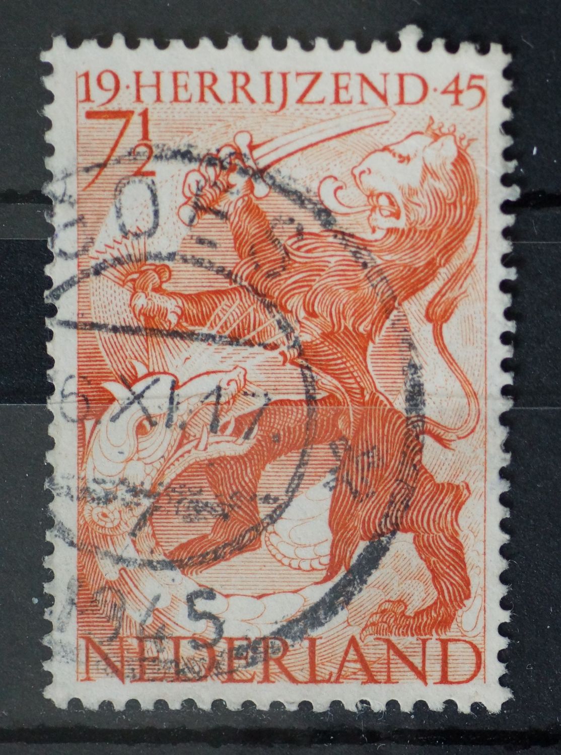 Goes 7 op NVPH 443 - open 4 van 1945