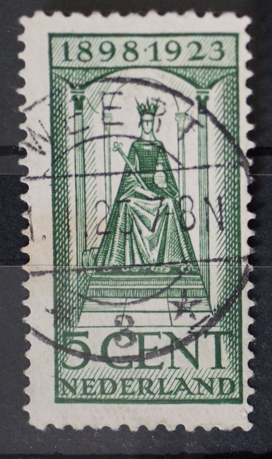 Weert 3 op NVPH 122 - vrij zeldzaam Weert 3 op NVPH 122 - vrij zeldzaam